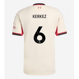 Liverpool Milos Kerkez #6 Uit tenue 2025-26 Korte Mouw